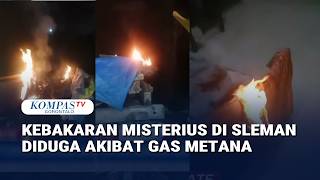 Mysterious Fires at a Resident's Home in Sleman, Suspected to be Caused by Methane Gas