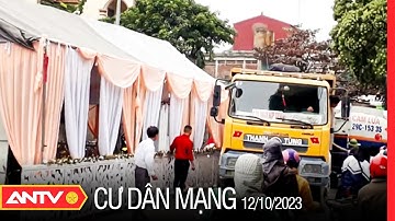 Cần chấm dứt ngay việc dựng rạp cưới giữa lòng đường | Cư dân mạng | ANTV