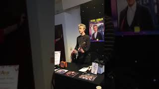 Peter Capaldi Playing 'Starman' On Guitar