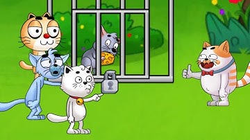 Cat Rescue - Pull The Pin - All Levels Funny Gameplay Walkthrough