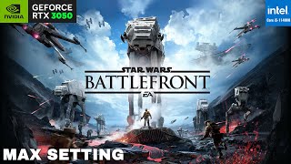 Star Wars : Battlefront 2015 | RTX3050 Laptop | i5 11400H