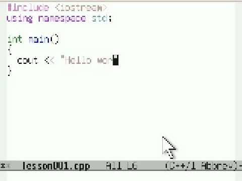 Урок 1. C++ Первая программа