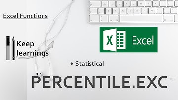 Excel PERCENTILE EXC Function