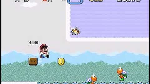 Super Mario World Custom Level- Glacial Tunnel Recharged