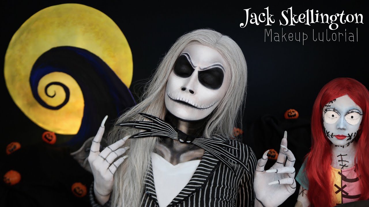 jack and sally nightmare before christmas face