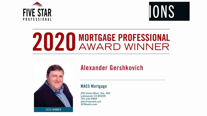2020 Five Star Denver Mortgage Professional Alexan...
