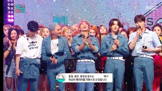 200523 NU'EST Im in Trouble Win 4th on Music Core