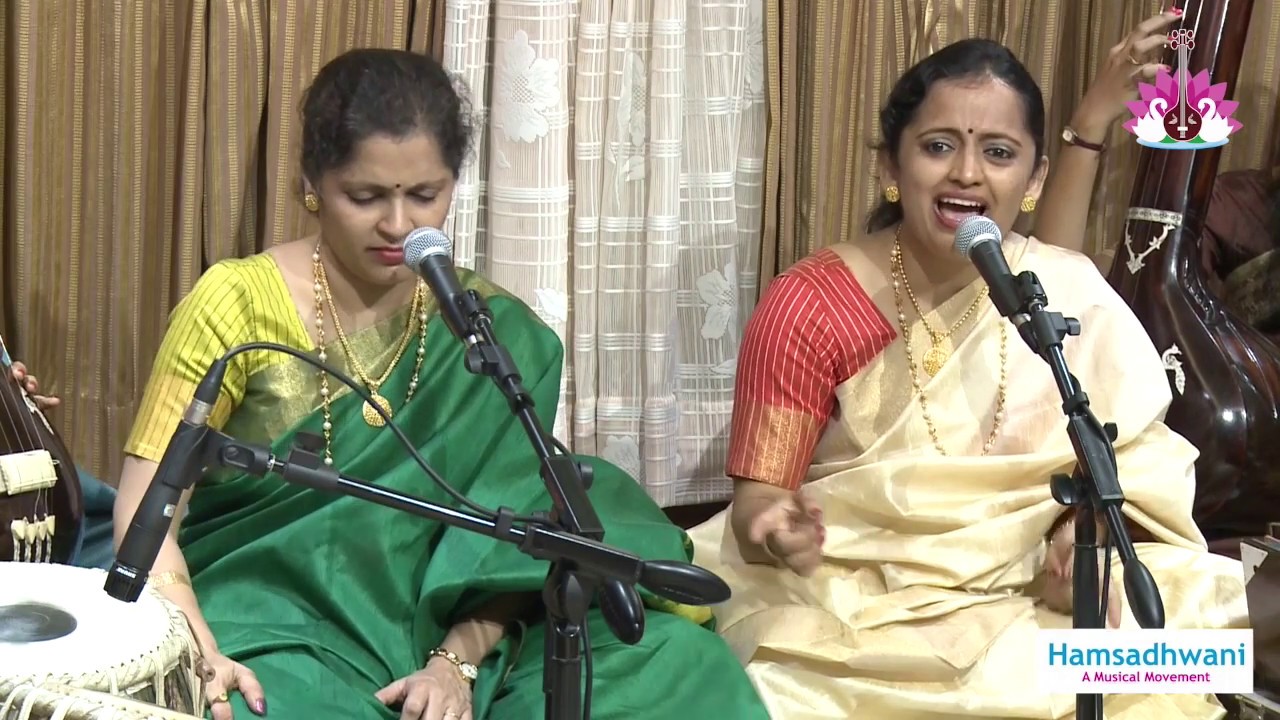 Apoorva Gokhale & Pallavi Joshi - Raag Malkauns - Hamsadhwani's Baithak - Anniversary Special