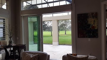 Three Panel Sliding Patio Door with MultiDrive by Autoslide