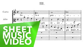 Luca Marenzio - Solo e pensoso i piú deserti campi