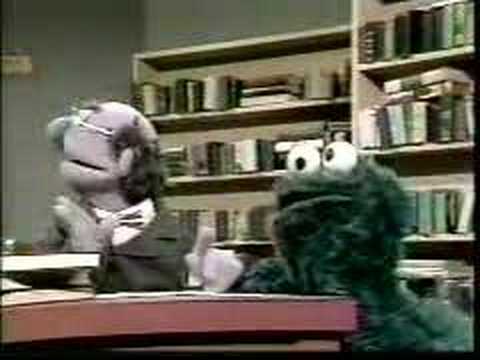No Cookies in the Library - Classic Sesame Street
