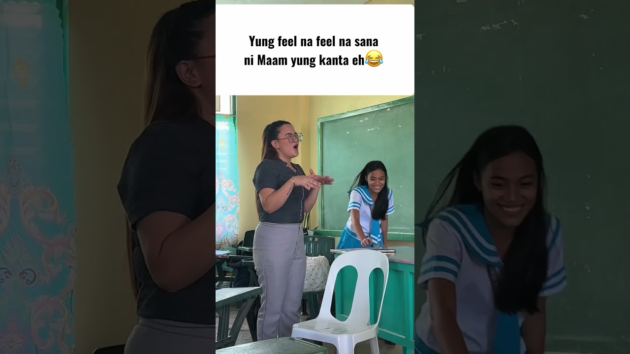 Panira moment ang estudyante ni Maam😂 #teacher #foryou #funny