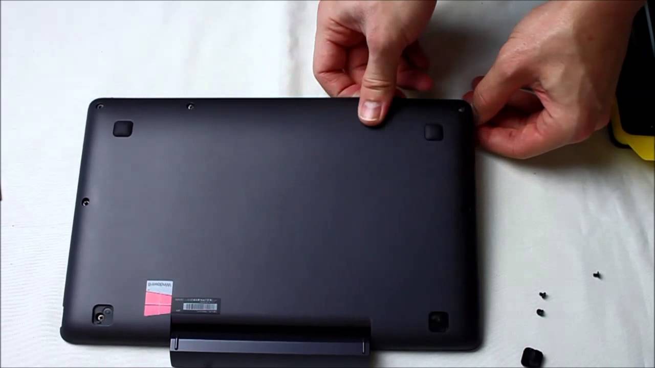 ASUS T100 - wymiana HDD - HDD replacement - YouTube
