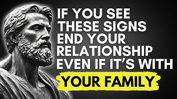 10 Signs You Need to Cut Ties, Even with Family or Friends | STOICISM