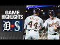 ⚾️ Highlights Marineros no logran remontar tras un fatídico primer inning y caen 9-6 ante Detroit