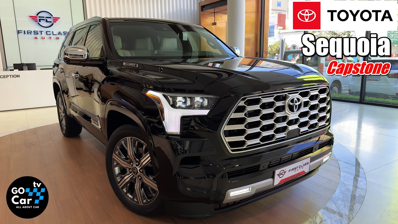 2023 TOYOTA Sequoia Capstone i-FORCE Max - Big SUV - Black Color | In ...