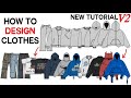 How to design a clothing collection with the seaggs vector mockup pack v2