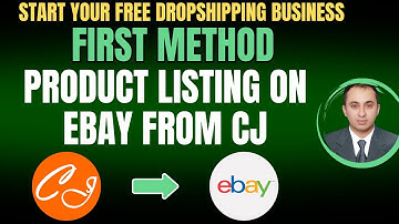 How To List Product On Ebay From CJdropshipping | First Method