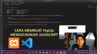 CARA MEMBUAT PopUp MENGGUNAKAN JAVASCRIPT