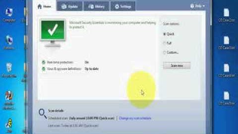 Microsoft Security Essentials Tutorial