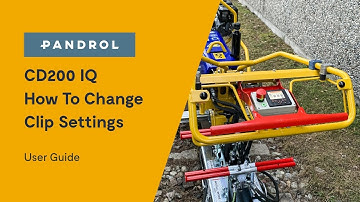 Pandrol CD200 IQ - How To Change Clip and Unclip e Clip