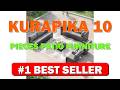 Kurapika 10 Pieces Patio Furniture Set, Rattan Wicker Sofa Set, Outdoor Conversation - B0D6YS11JF