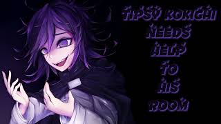 ~ASMR~ Tipsy Kokichi Needs Help To His Room ¦ Kokichi x Listener {M4A}