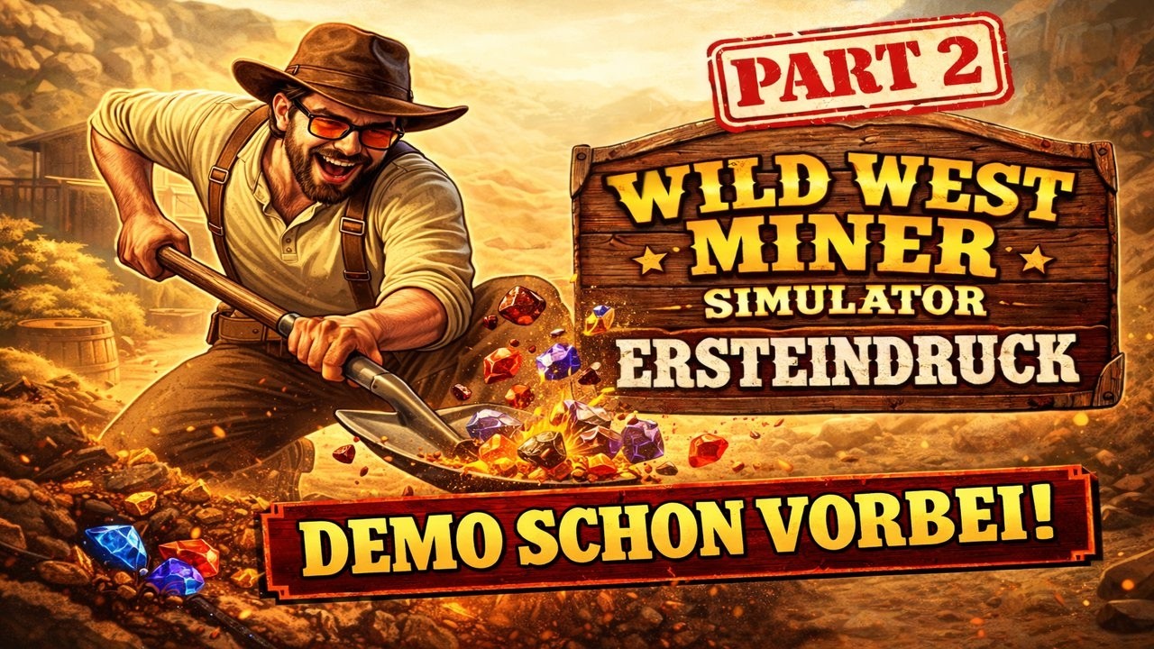 Wild West Miner Simulator #2 – Goldrausch geht weiter! 🤠⛏️ | Let’s Play Deutsch | VeyroxLP