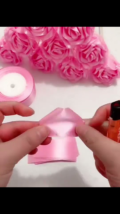 cara membuat bunga buatan