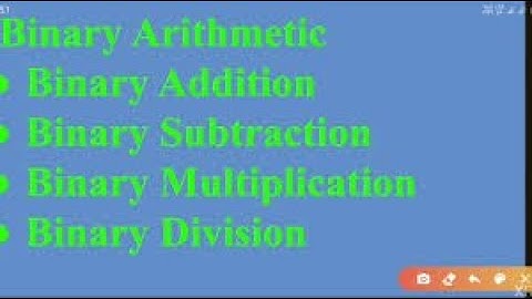 Class 7th Computer chapter 2 "Binary Division" Part 7