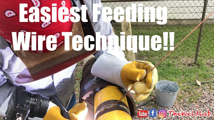 TIG WELDING PIPE FOR BEGINNERS!! | EASIEST METHOD TO FEEDING WIRE INTO THE ROOT!!!