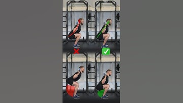 Squat mistakes!Here’s a video demonstrating incorrect versus correct techniques for the squats.