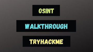 OSINT Walkthrough | TryHackMe [in HINDI] | CTF #3 (2021)