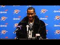 Shai Gilgeous-Alexander on finishing strong on the road trip | Postgame Media | January 21, 2026