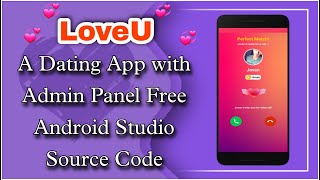 LoveU Live Video Calling App Free Source Code | Random Video Calling App With Admin Panel | MakeEasy screenshot 5