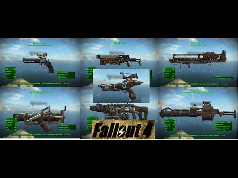 Fallout 4 ТОП 7 Редкое и Легендарное Оружие