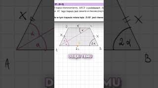DOWÓD GEOMETRYCZNY W TRAPEZIE - Matura Próbna 2026