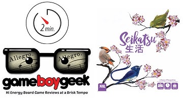 Seikatsu (Allegro 2-min) Review with the Game Boy Geek