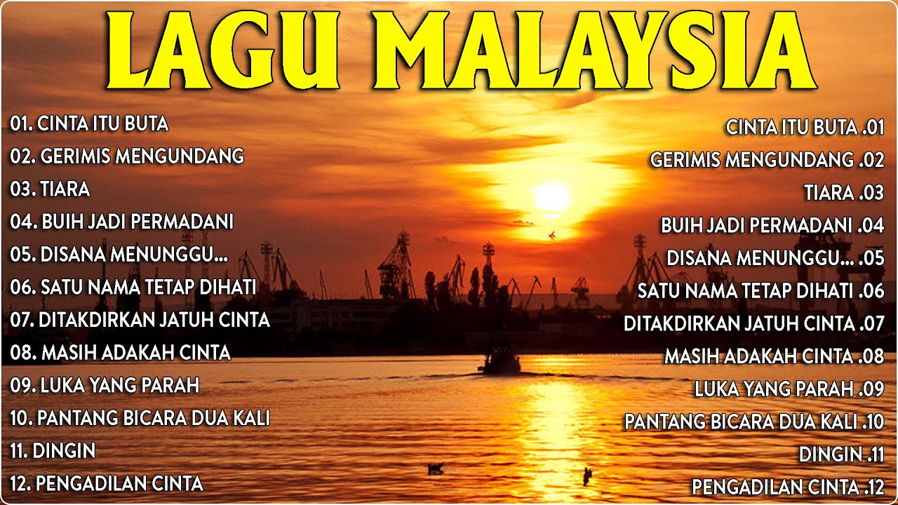 Lagu Malaysia 90an Terbaik - Lagu Rock Jiwang Malaysia Yang Memikat Hati🔊