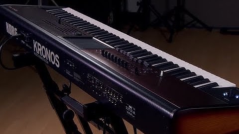 Korg Kronos LS Workstation - Demo with Frank Tedesco