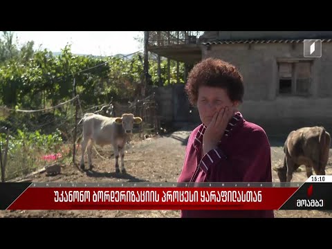 უკანონო ბორდერიზაციის პროცესი ყარაფილასთან