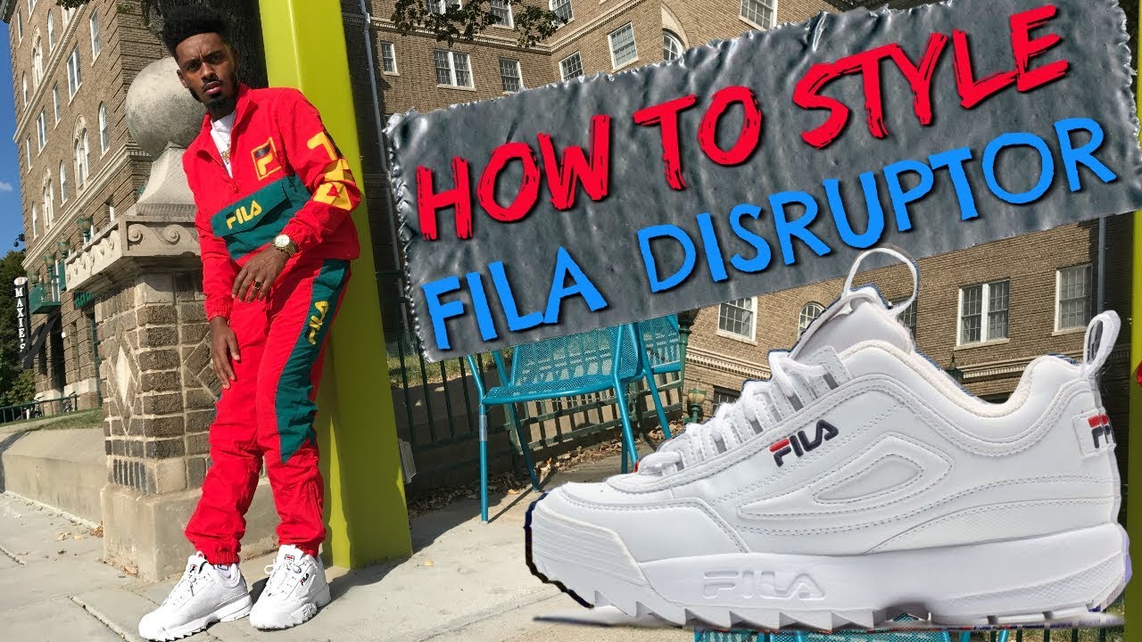 How to style Fila Disruptors II - YouTube