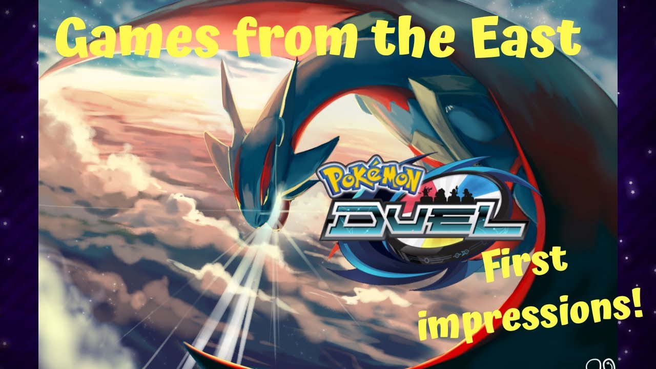 Pokémon Duel - First impressions! Games from the East series
