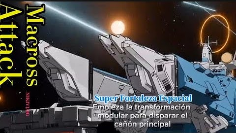 SDF-1 transformación Modular disparo del gran cañon#macross #sdf1 #modular#transformation #robotech
