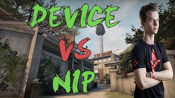 CSGO: POV Astralis device vs NiP (27/12) overpass @ ESL Pro League Season 4