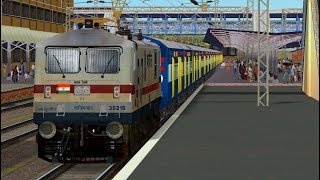 Ramayan Express Departed from New Delhi Railway Station Indian railways msts open rails