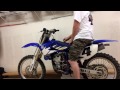 How to start a 2005 Yamaha Yz250f
