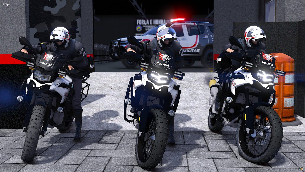 POLÍCIA MILITAR SURPREENDE CRIMINOSO ROCAM PMESP | GTA 5 POLICIAL