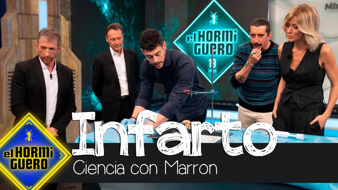 Así salvan la vida los cardiólogos a un paciente que ha sufrido un infarto - El Hormiguero