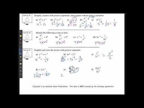 M10C Exponents Lesson